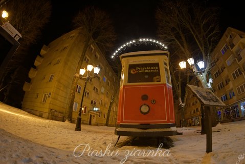 Słupski tramwaj na Arciszewskiego